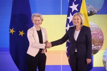 Sarajevo: Von der Leyen na sastanku s Borjanom Krišto