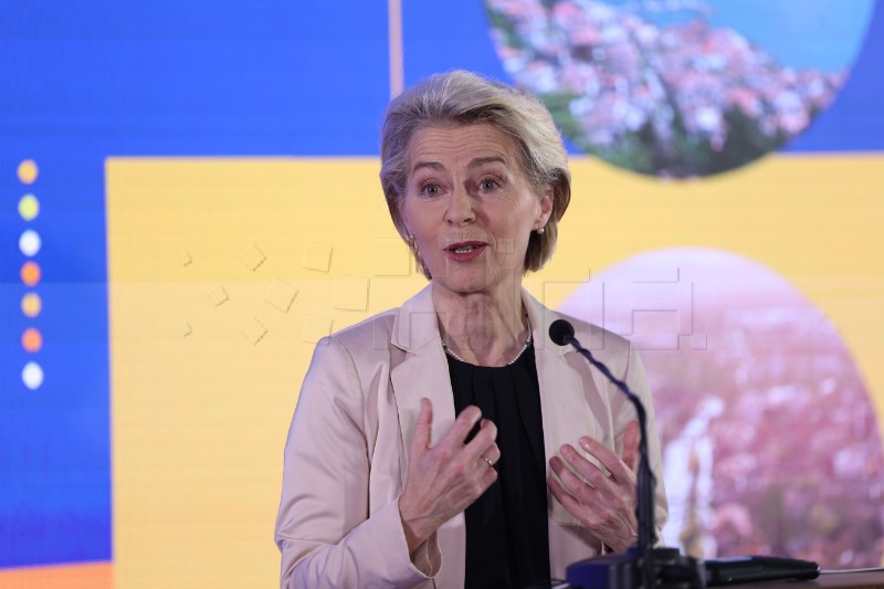 Sarajevo: Konferencija za medije Von der Leyen i Krišto