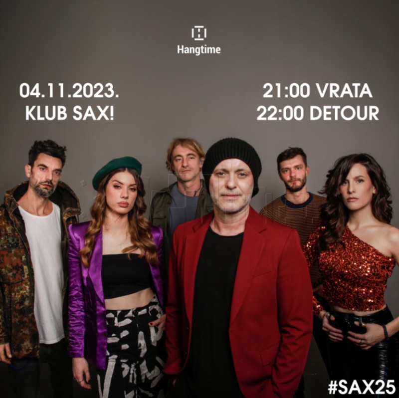 Detour svira u subotu u zagrebačkom Saxu