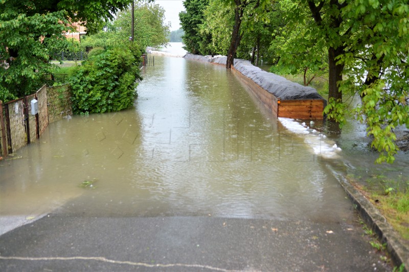 Hrvatske vode puštaju vode Save u retencijski sustav Lonjskog polja