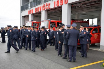  U Rovišću otvoren Vatrogasni dom vrijedan 1,1 milijun eura