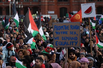 GERMANY PROTEST ISRAEL GAZA CONFLICT