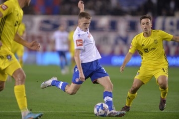 HNL: Neuvjerljivi Hajduk s 1-0 pobijedio Rudeš