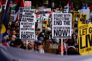 USA PROTEST ISRAEL GAZA CONFLICT