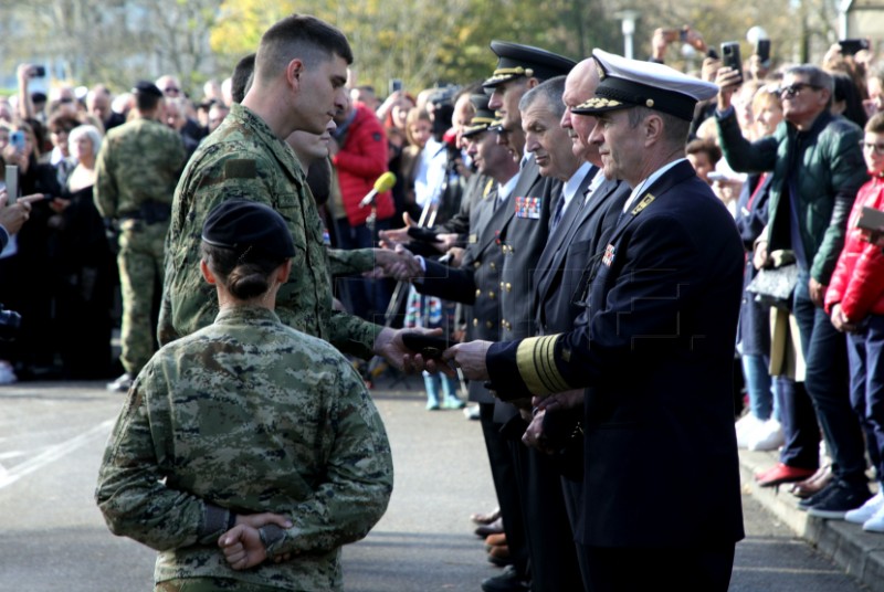 Milanović na obilježavanju 33. godišnjice ustrojavanja 1. gardijske brigade "Tigrovi"