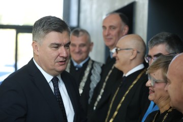 Predsjednik Milanović na svečanoj sjednici Senata Sveučilišta u Zagrebu