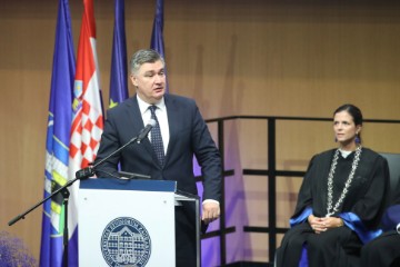 Predsjednik Milanović na svečanoj sjednici Senata Sveučilišta u Zagrebu