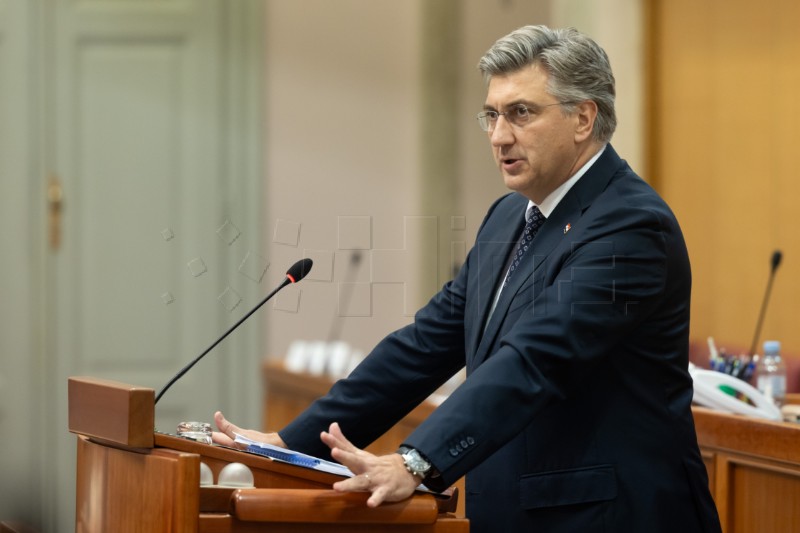 Plenković o održanim sastancima Europskog vijeća