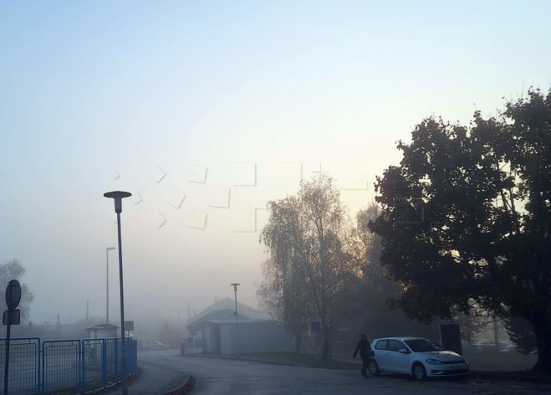 Prvi ovogodišnji jesenski mraz u Karlovcu