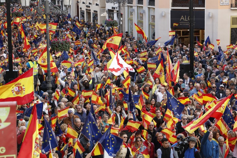 SPAIN AMNESTY PROTEST