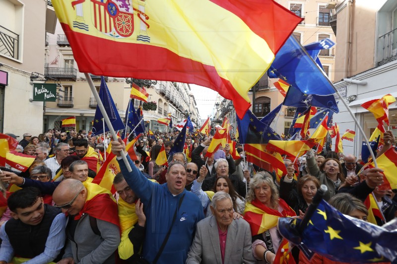 SPAIN AMNESTY PROTEST