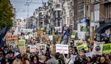 NETHERLANDS CLIMATE PROTEST