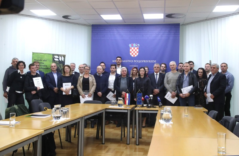 Minister on requests of team for defence of Croatian farmers