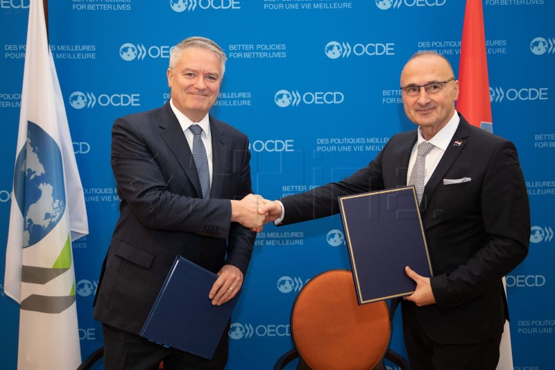 Grlić Radman u posjetu OECD-u: RH "ozbiljno i predano" shvaća pristupni proces