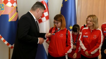 Milanović primio predstavnike Hrvatskog paratekvondo saveza