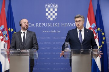 Plenković i Michel dali izjavu za medije