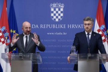 Plenković i Michel dali izjavu za medije