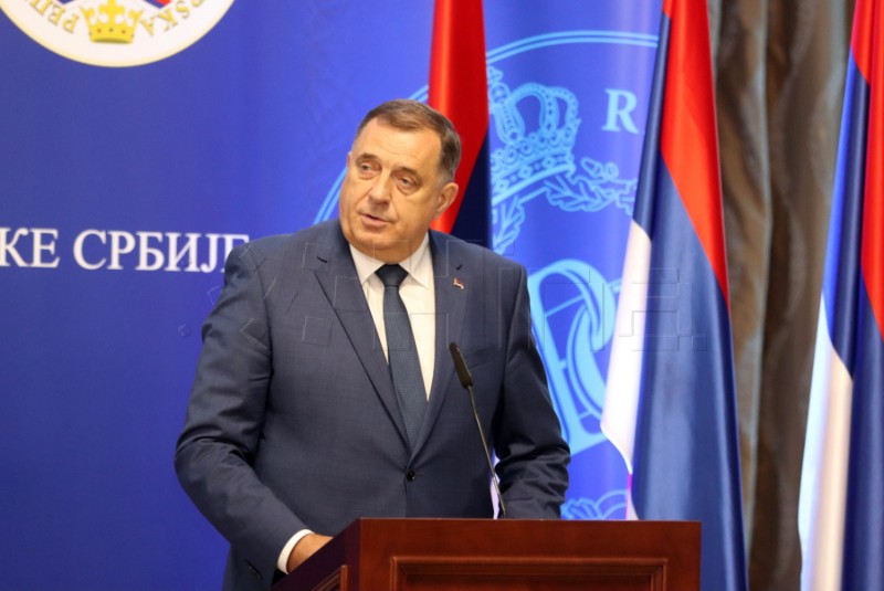 Dodik says US sanctions will not prevent him from cooperating with Russia