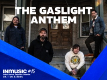 Američki sastav The Gaslight Anthem nastupa na INmusic festivalu