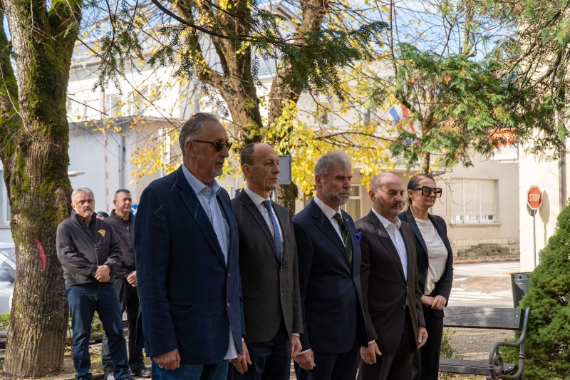 Gospić imenovanjem Ulice 71. bojne Vojne policije obilježio godišnjicu osnutka