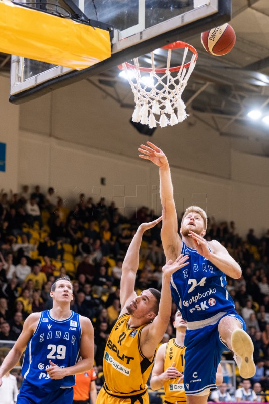 Utakmica 8. kola ABA lige košarkaša Split - Zadar