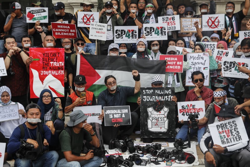 MALAYSIA PROTEST ISRAEL GAZA CONFLICT