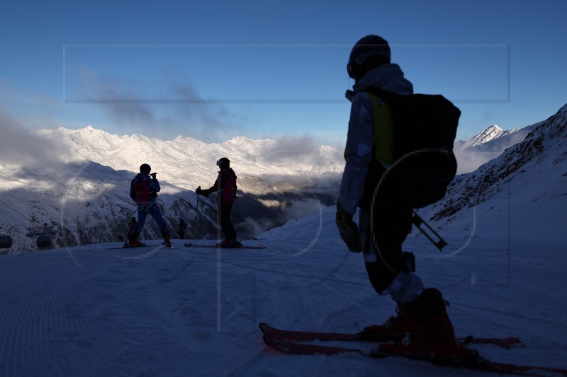 AUSTRIA ALPINE SKIING