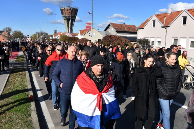 Dan sjećanja na žrtvu Vukovara - Kolona sjećanja