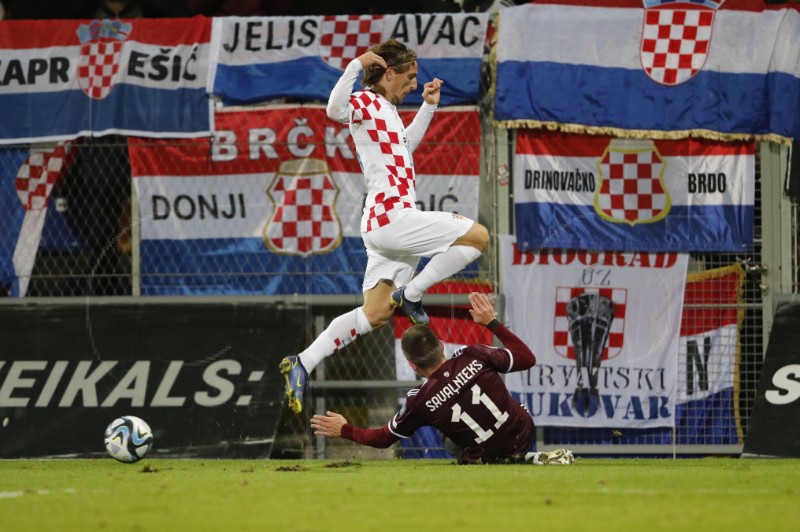 Kvalifikacije za EURO: Latvija - Hrvatska 0-2