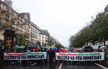 FRANCE PROTEST ISRAEL GAZA CONFLICT