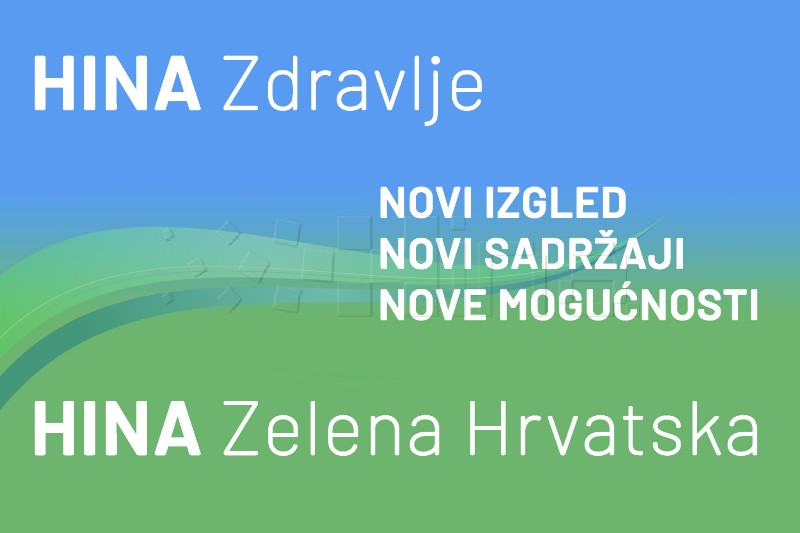 Hina announces redesign of its specialised websites "Green Croatia" and "Health"