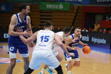 Utakmica 9. kola PH košarkaša: Cibona - Dinamo