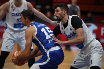 Utakmica 9. kola PH košarkaša: Cibona - Dinamo