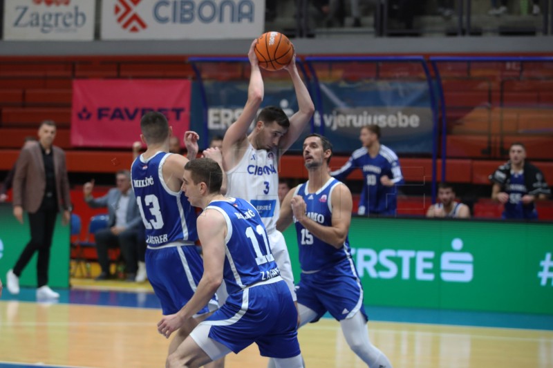 Utakmica 9. kola PH košarkaša: Cibona - Dinamo