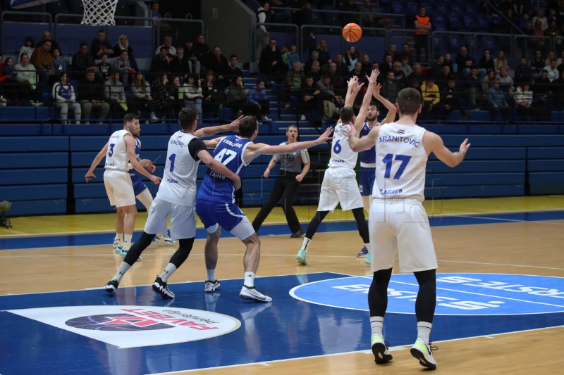 Utakmica 9. kola PH košarkaša: Cibona - Dinamo