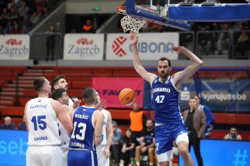 Utakmica 9. kola PH košarkaša: Cibona - Dinamo