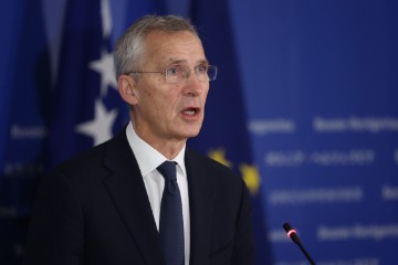 Stoltenberg u Sarajevu razgovarao s Borjanom Krišto