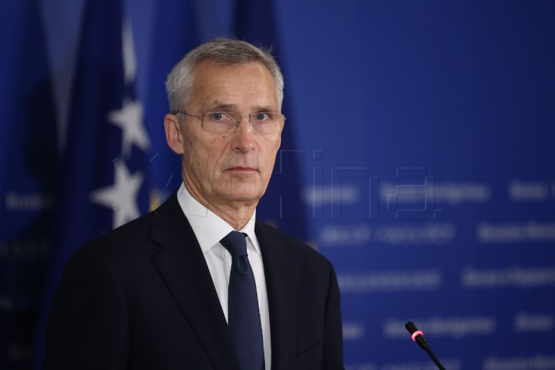 Stoltenberg u Sarajevu razgovarao s Borjanom Krišto