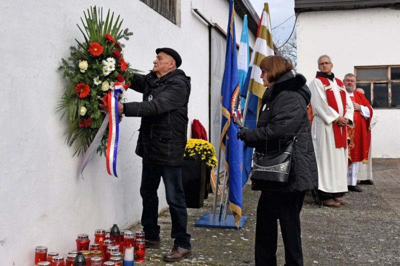 Vukovar remembers victims at wartime Velepromet concentration camp 