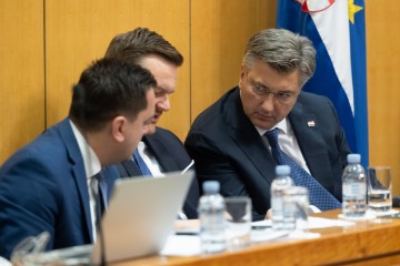 Premijer Plenković i ministar Primorac u Saboru na predstavljanju proračuna