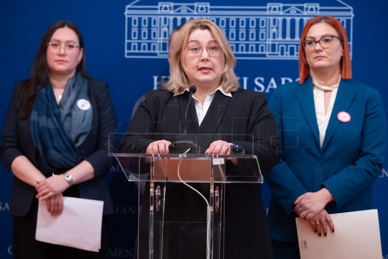 Konferencija za medije Kluba zastupnika Socijaldemokrata