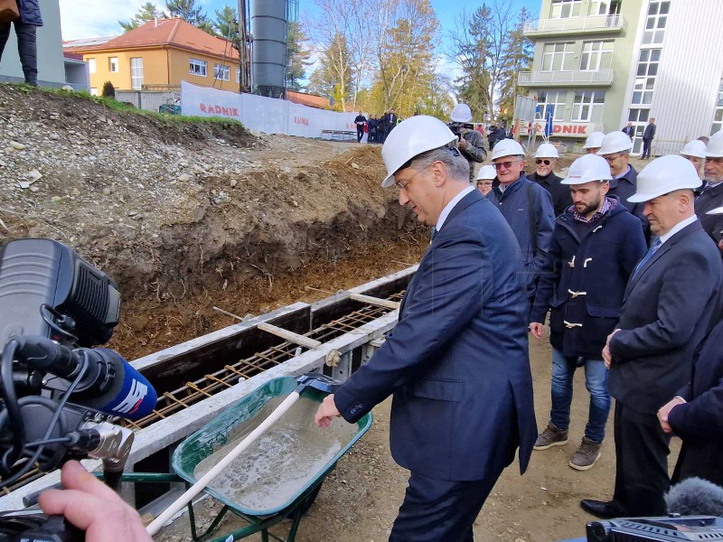 Varaždin: Položen kamen temeljac za Centralni operacijski blok Opće bolnice