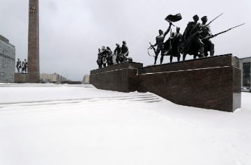 RUSSIA WEATHER SNOWFALL