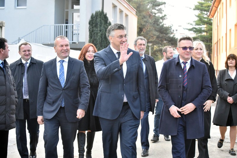 Varaždin: Plenković otvorio Regionalni centar kompetentnosti u zdravstvu