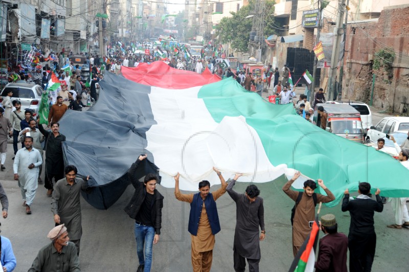 PAKISTAN PROTEST ISRAEL GAZA CONFLICT