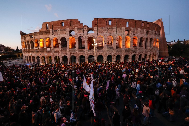 ITALY INTERNATIONAL DAY WOMEN VIOLENCE