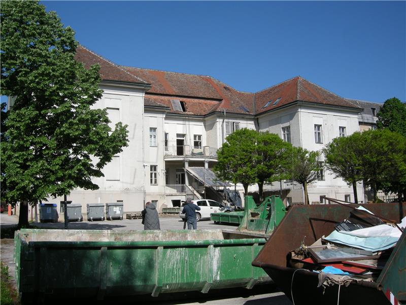 Remains of Roman thermae discovered during reconstruction of Sisak city hall