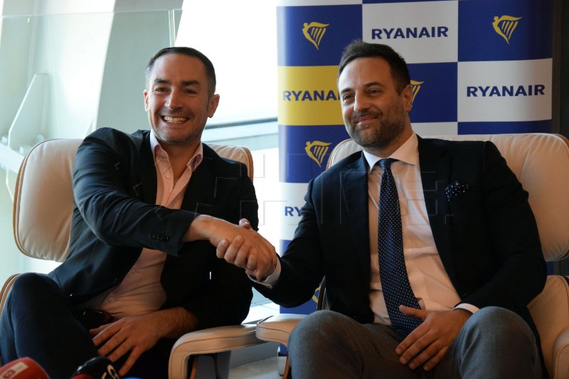 Ryanair će u 2024. Dubrovnik povezivati s 18 europskih odredišta