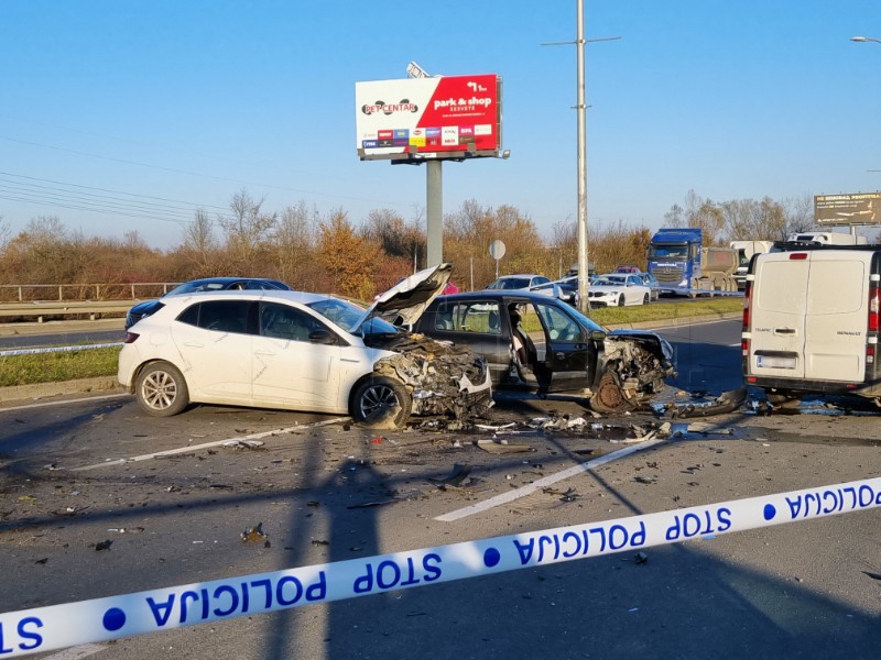 Prometna nesreća na Slavonskoj aveniji