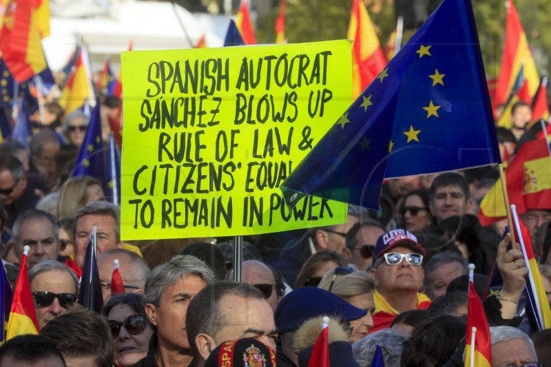 SPAIN PROTEST